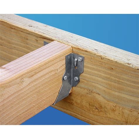 90 degree metal bracket 2x4|2x4 adjustable joist hanger.